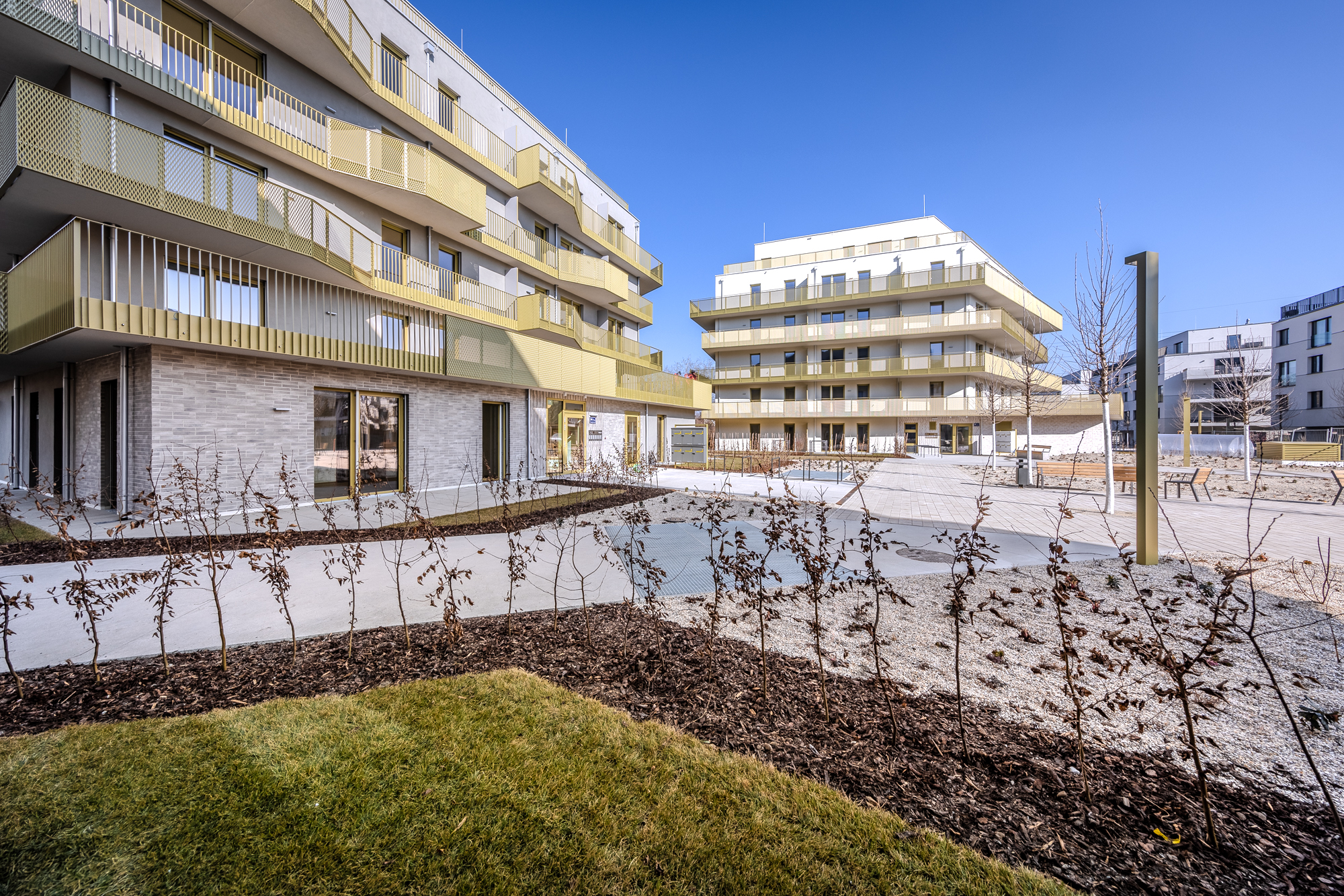 Hirschfeld - First occupancy with outdoor spaces - sustainable living on the outskirts of the city!