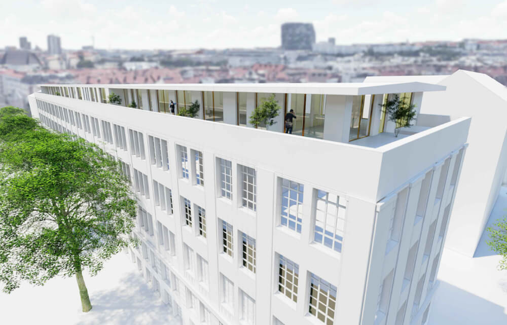 Unique loft office - an office with a view!