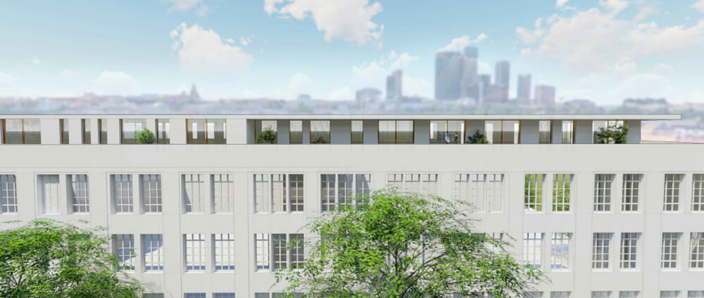 Unique loft office - an office with a view!