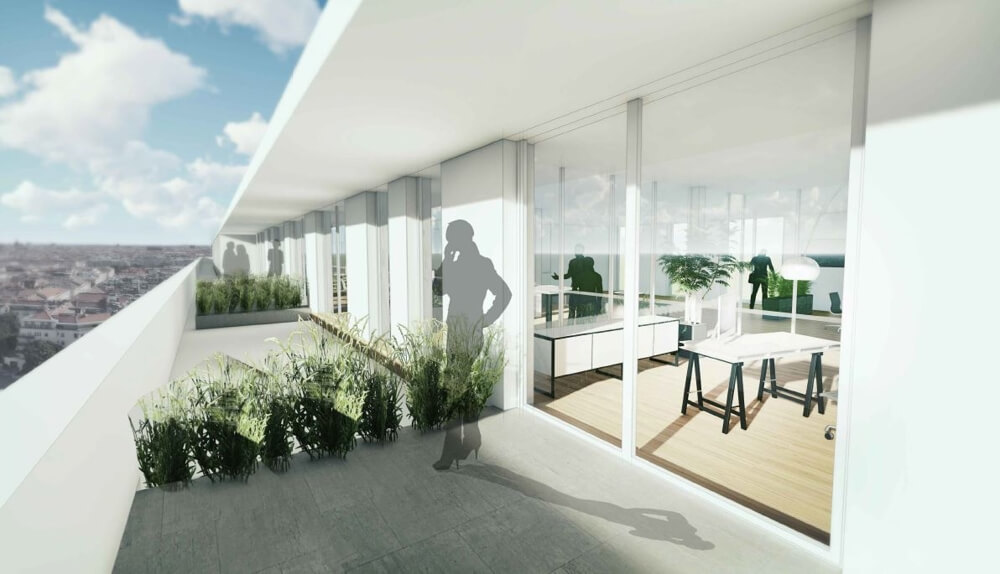 Unique loft office - an office with a view!