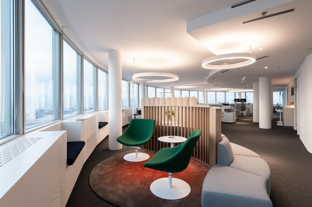 MILLENNIUM TOWER - Moderne Büros mit Weitblick