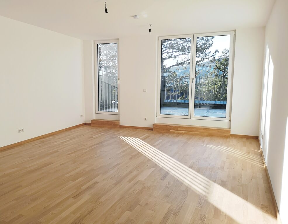 Parksuites - tolle Terrassenwohnung - 3 Zimmer, Inklusive Garagenplatz, Gemeinschaftsgarten vorhanden