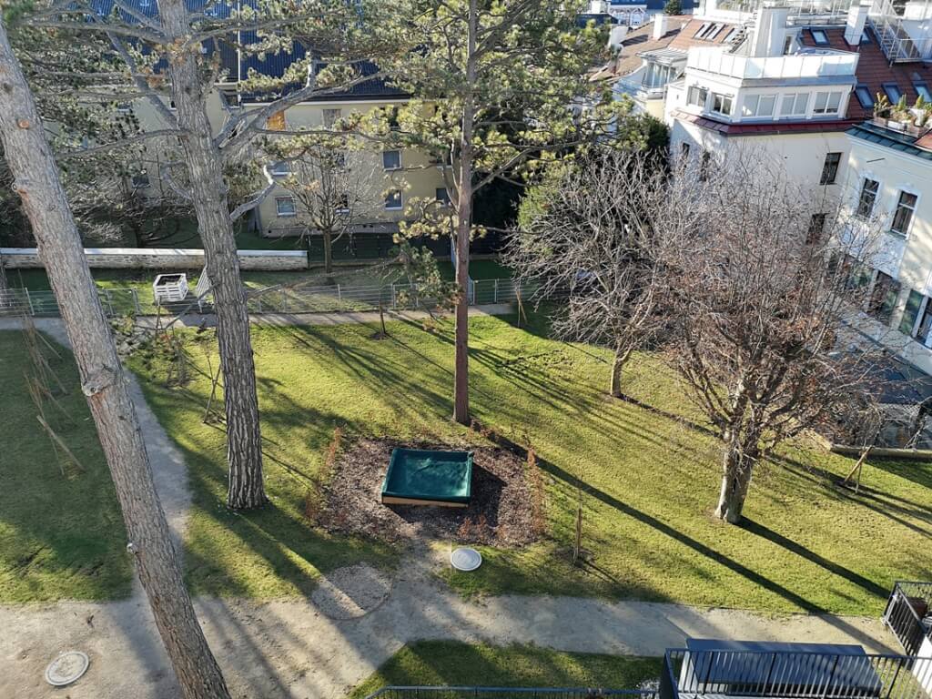 Parksuites - tolle Terrassenwohnung - 3 Zimmer, Inklusive Garagenplatz, Gemeinschaftsgarten vorhanden