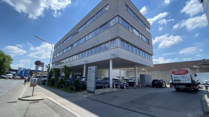 Markantes Bürohaus im Westen Wiens