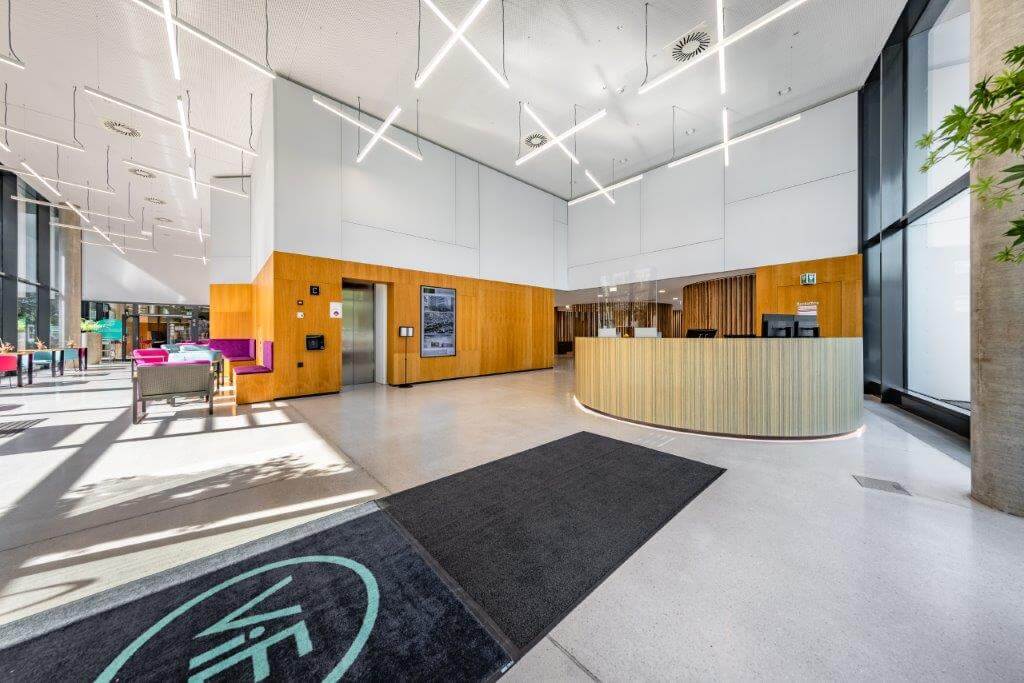 Modern office spaces at VIE