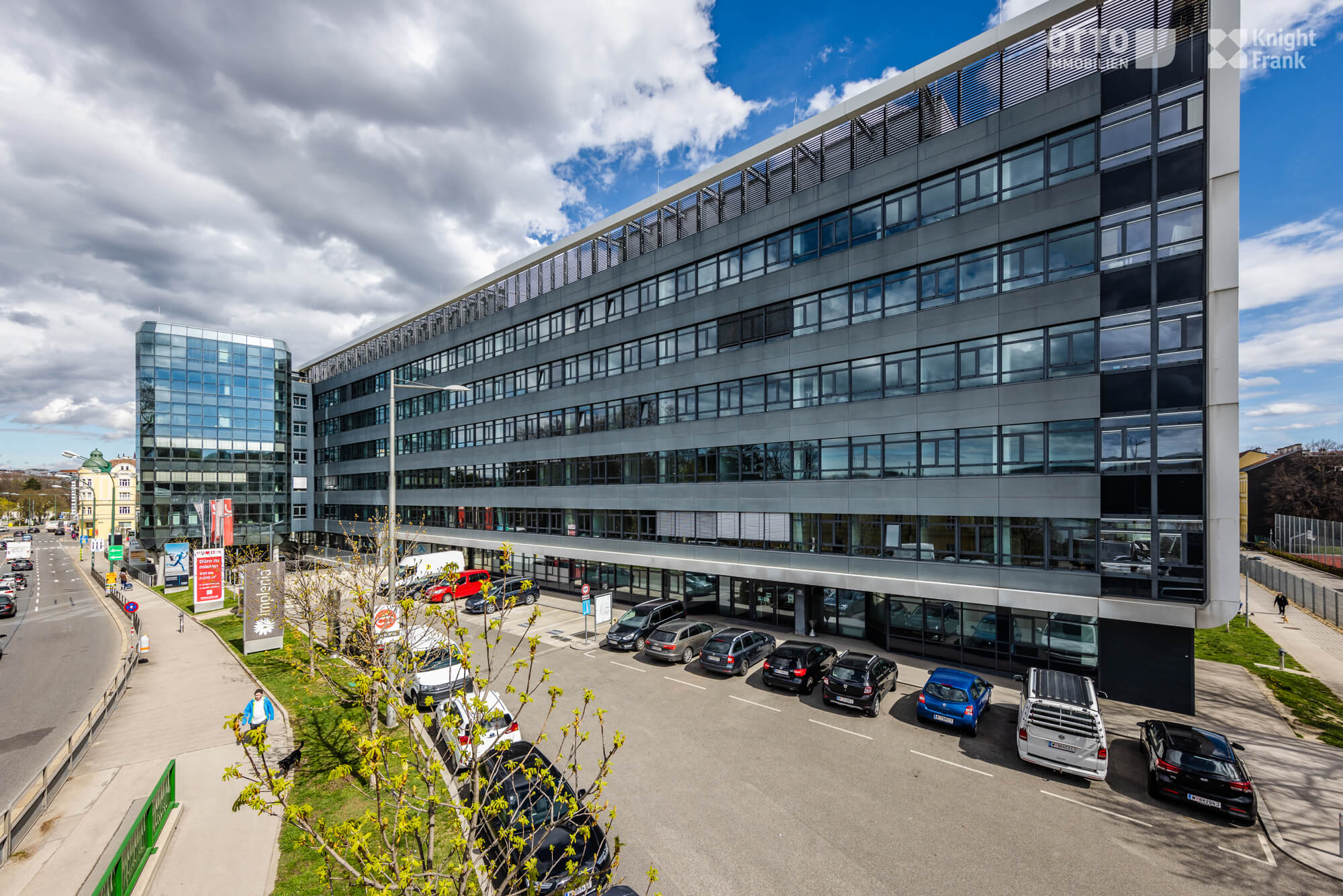 Opposite Schoenbrunn Palace