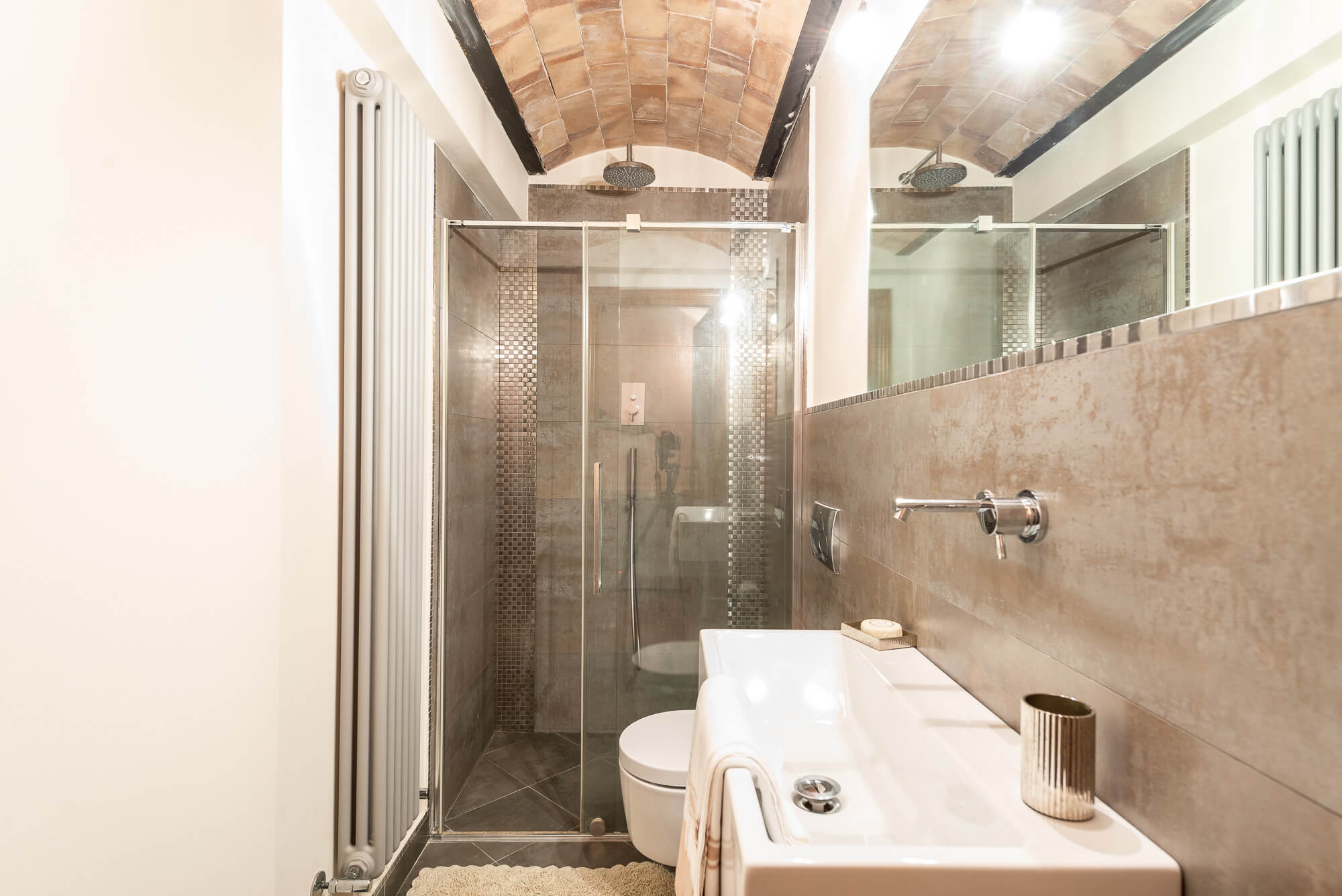 Traditional stone country house with pool in southern Tuscany