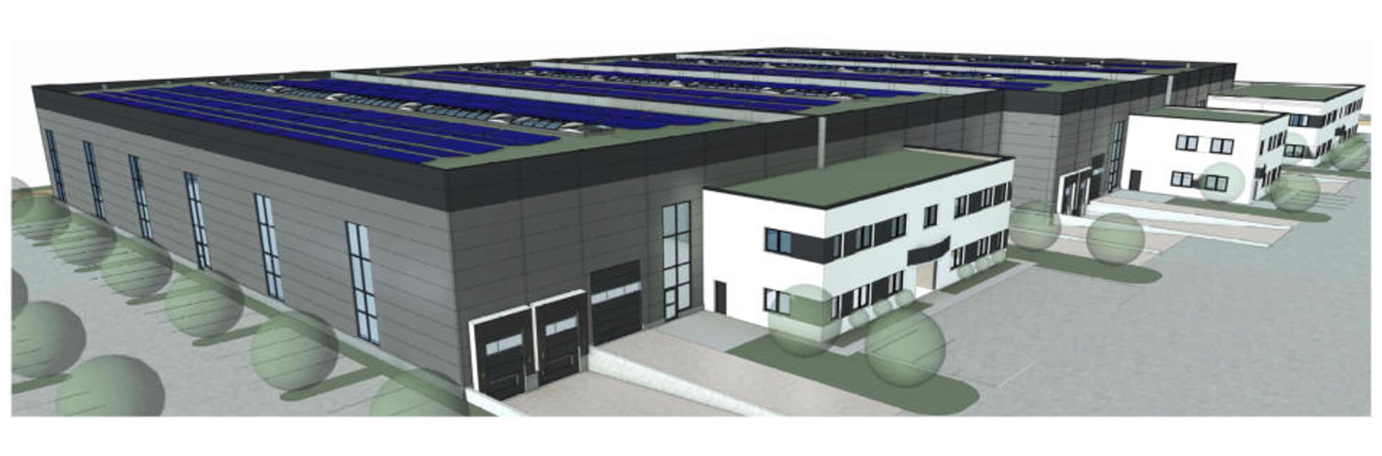 Sankt Florian business park right at the A1