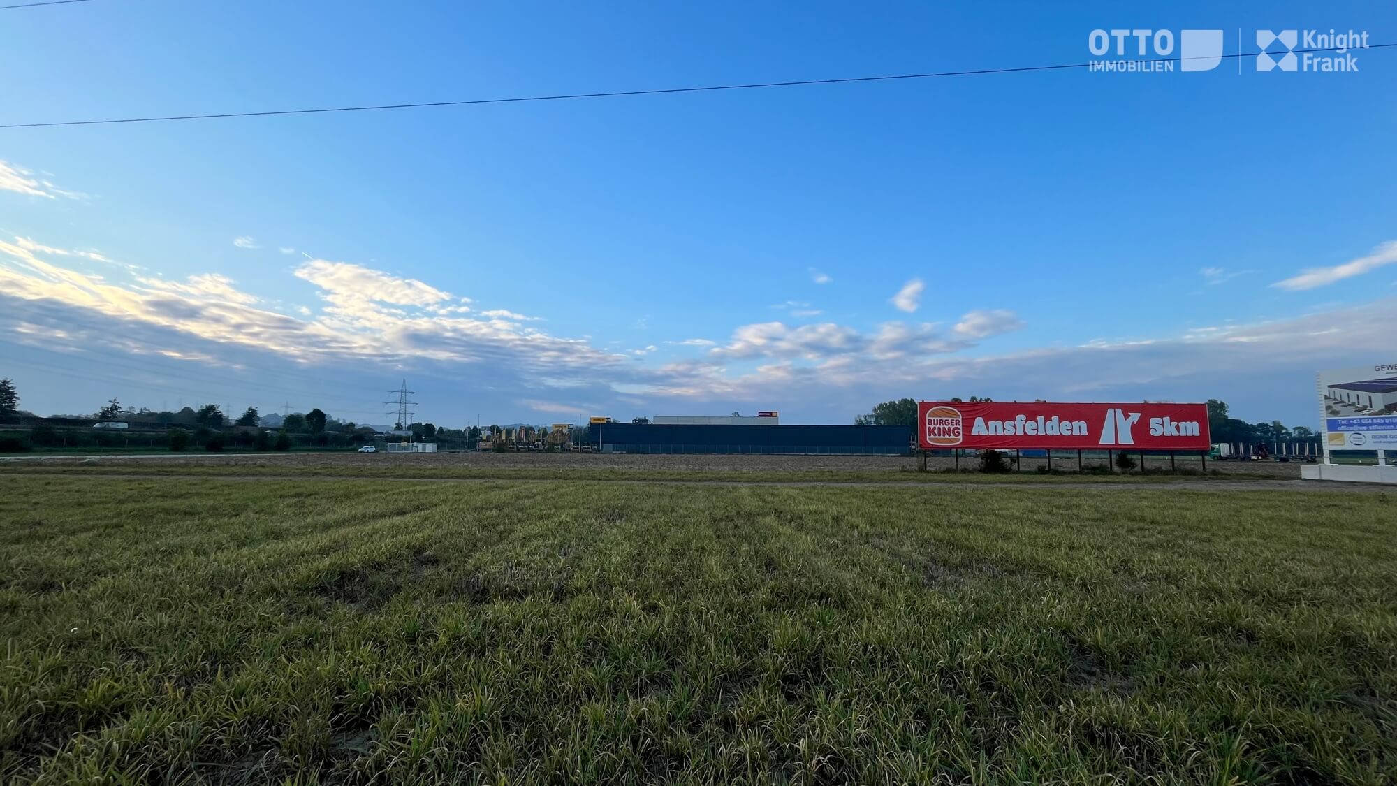 Sankt Florian business park right at the A1