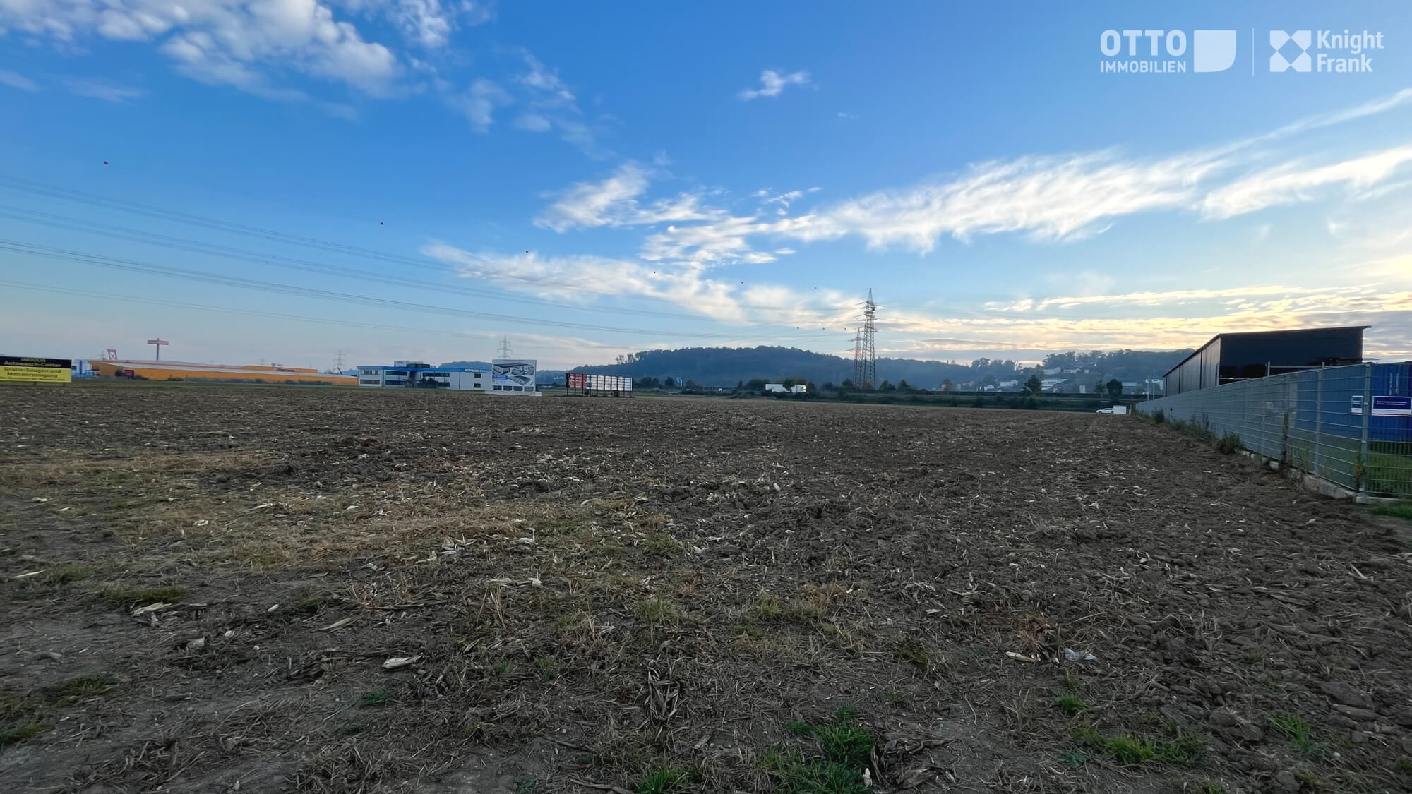 Sankt Florian business park right at the A1