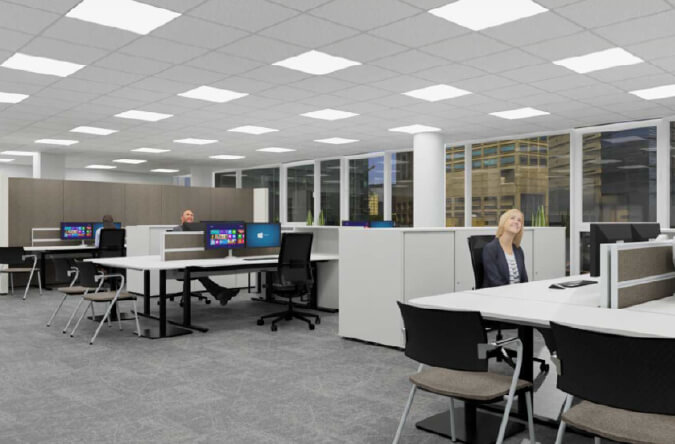 Hochwertig neu sanierte Bürofläche