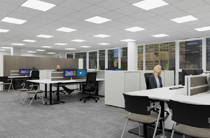 Hochwertig neu sanierte Bürofläche