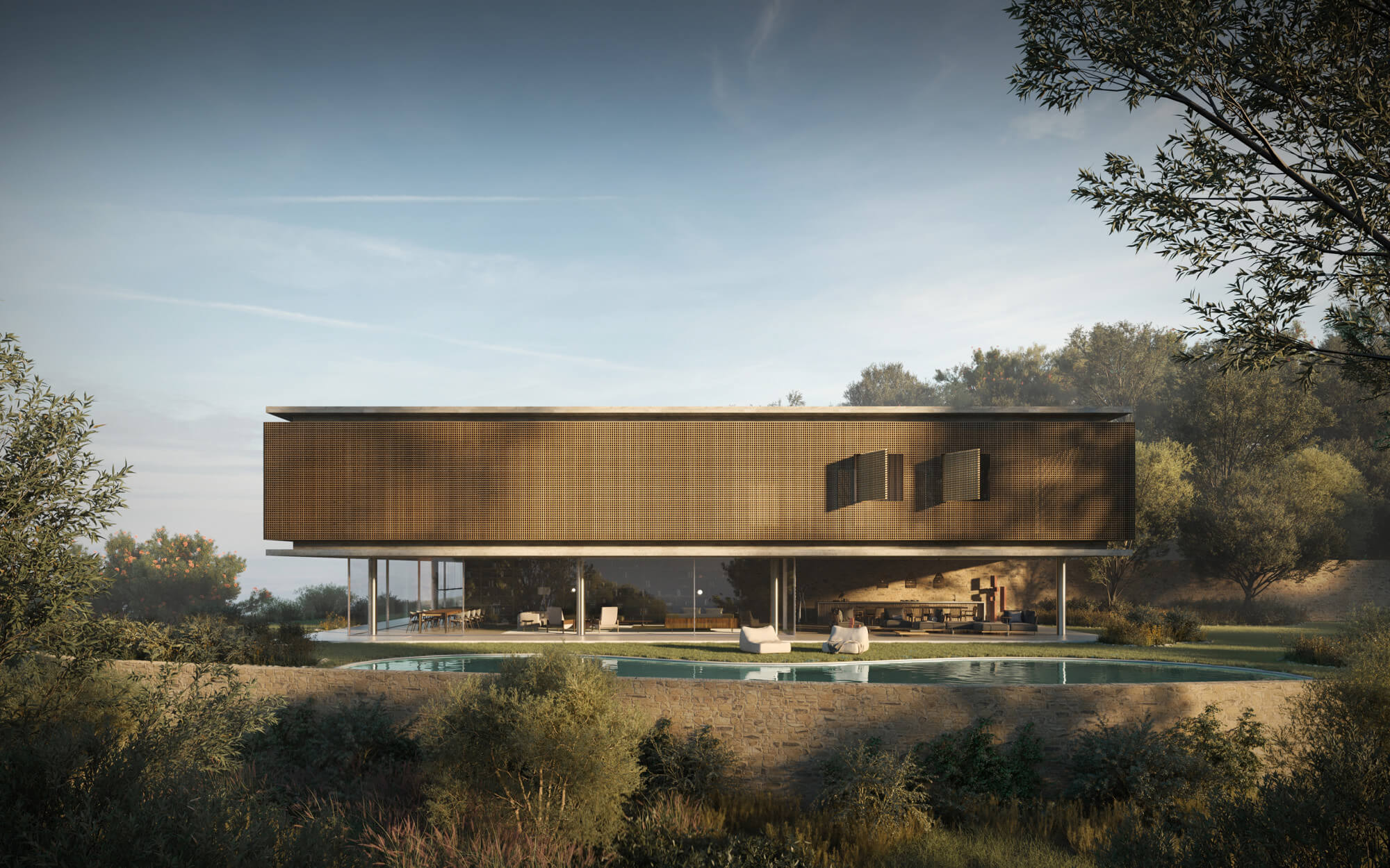 Mashrabiya Manor - Ein architektonisches Juwel von Marcio Kogan in El Madroñal