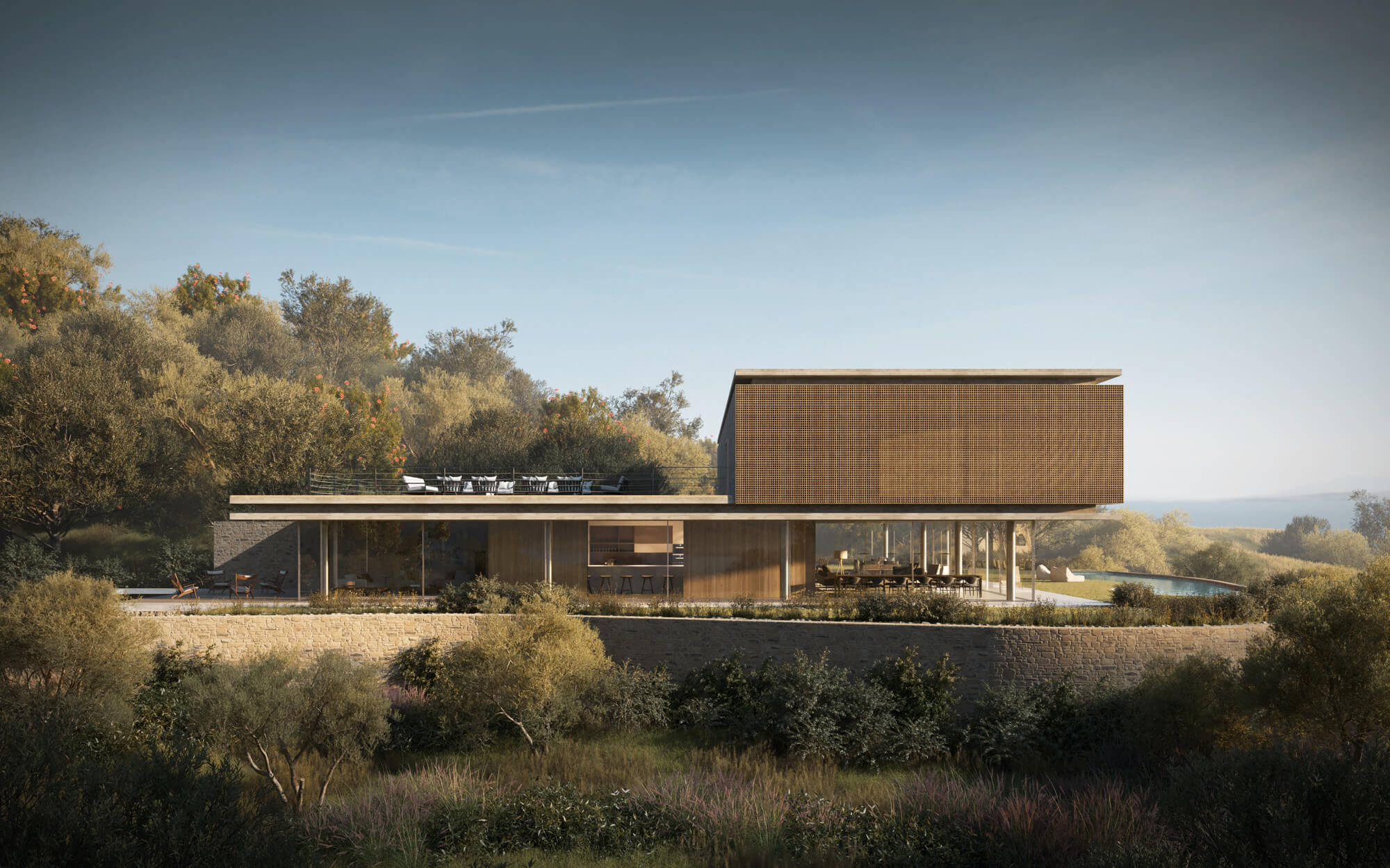 Mashrabiya Manor - Ein architektonisches Juwel von Marcio Kogan in El Madroñal