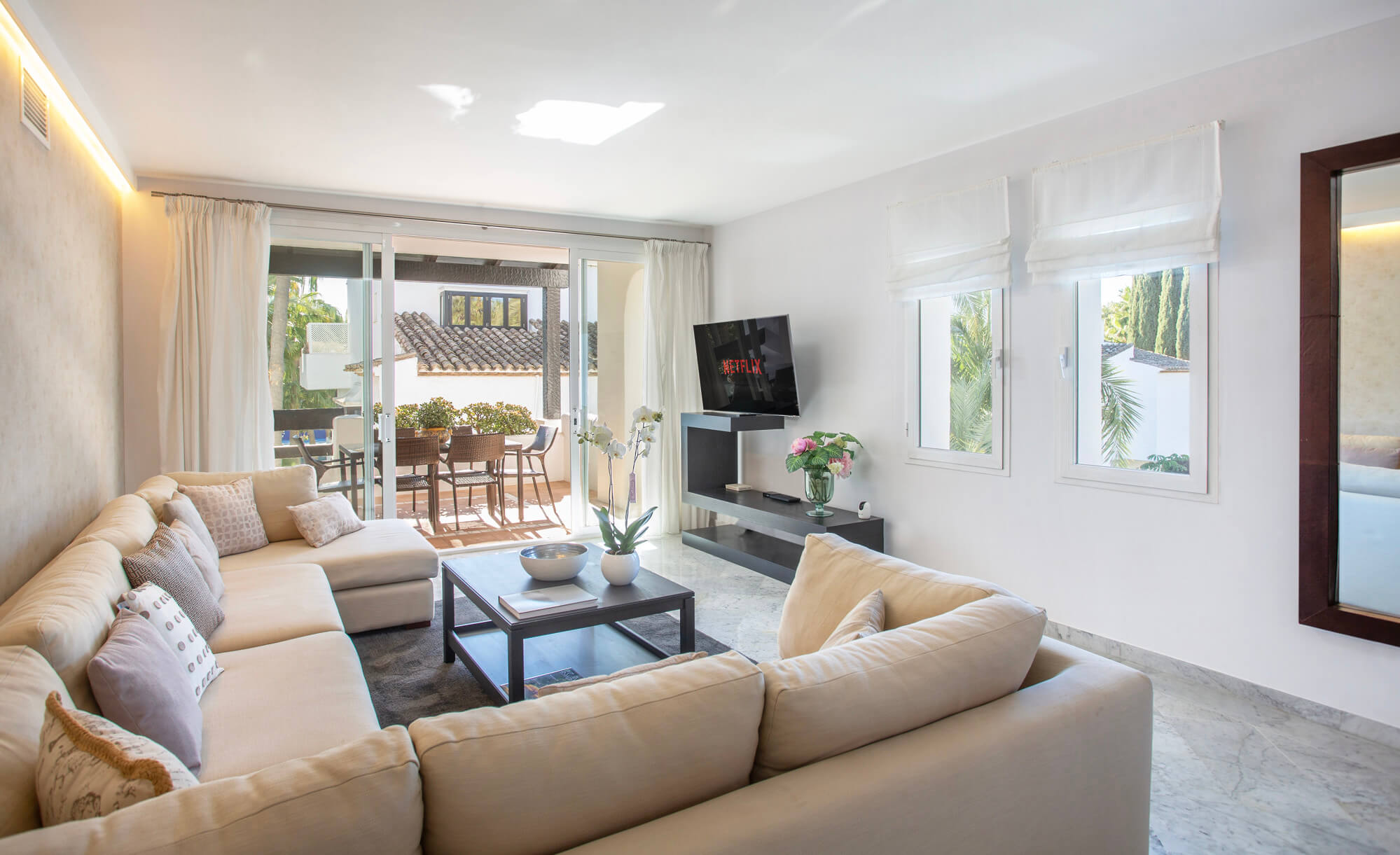 Marina Puente Romano: Eck-Penthouse