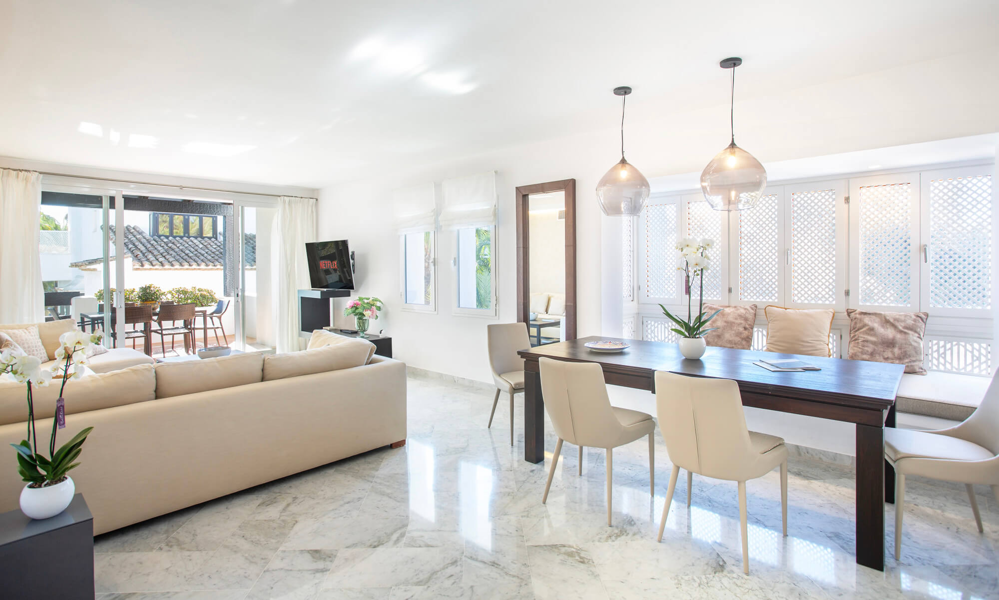 Marina Puente Romano: Eck-Penthouse