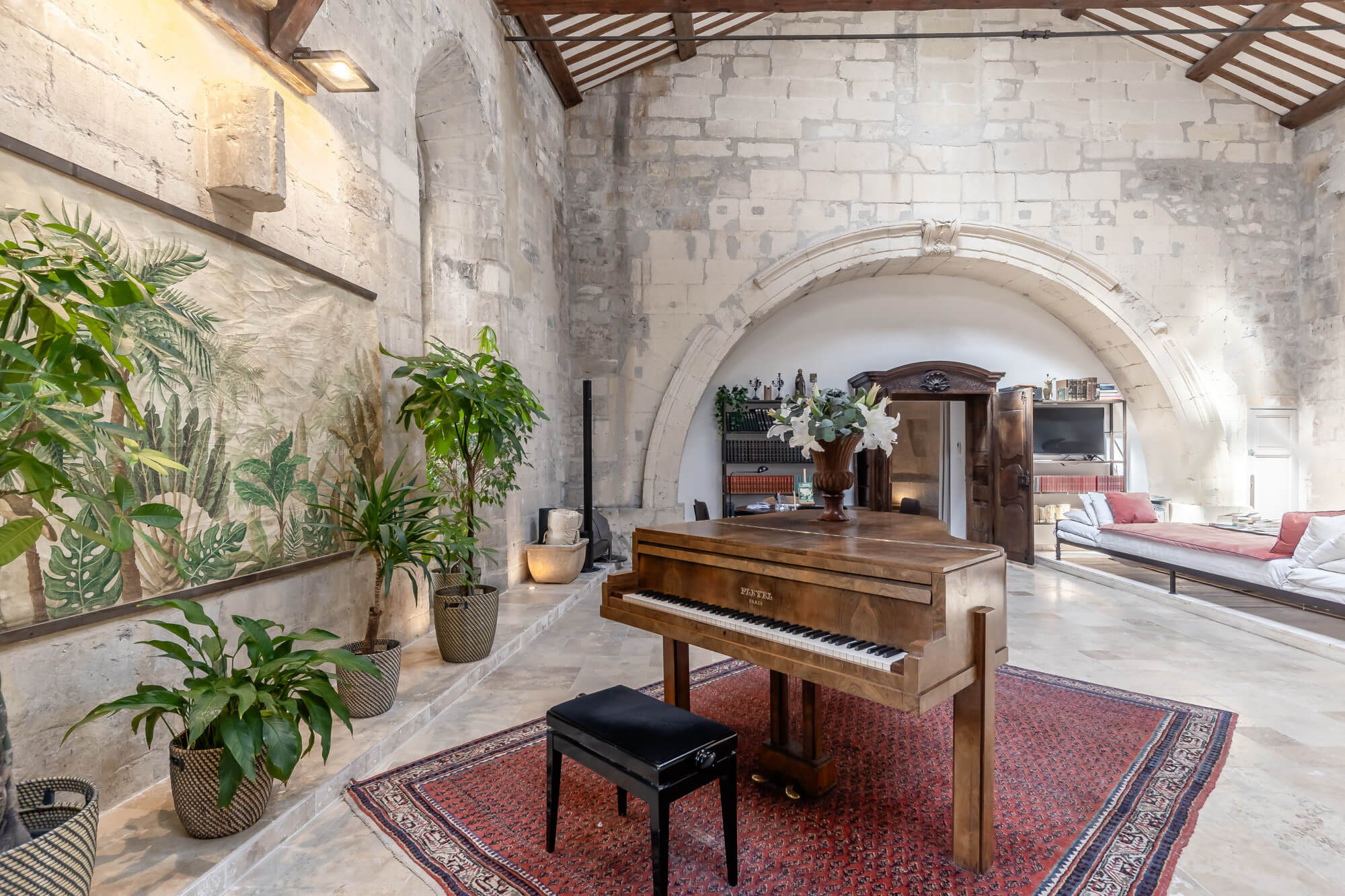 Wunderschön restaurierte Kapelle aus dem 13. Jahrhundert in der historischen Altstadt von Avignon