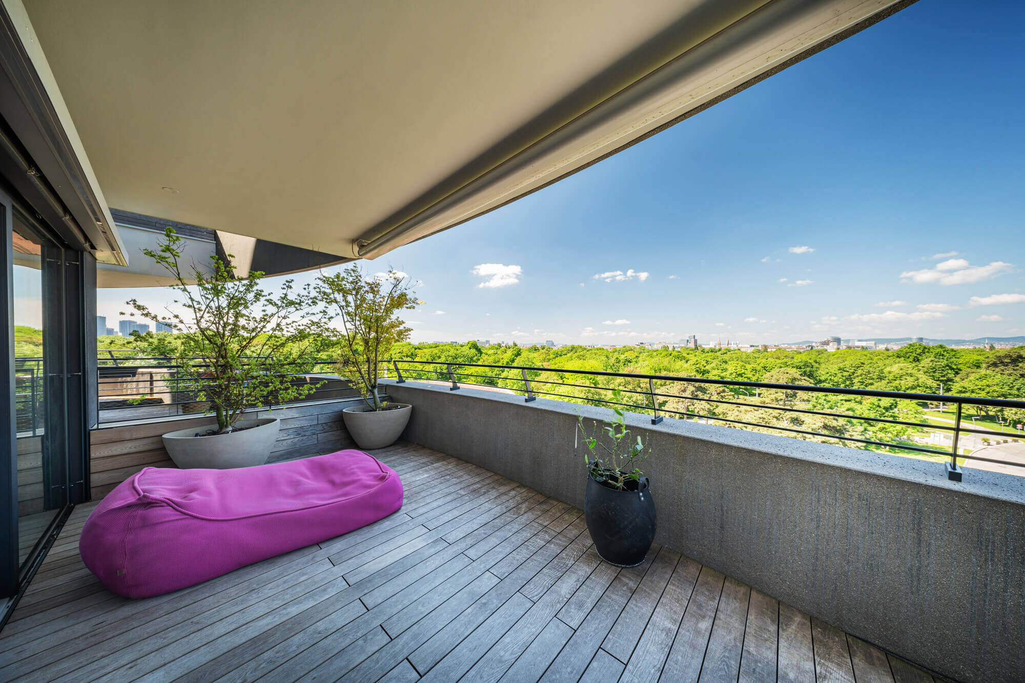 Moderne Wohnung mit Panoramablick im Szenequartier Viertel Zwei