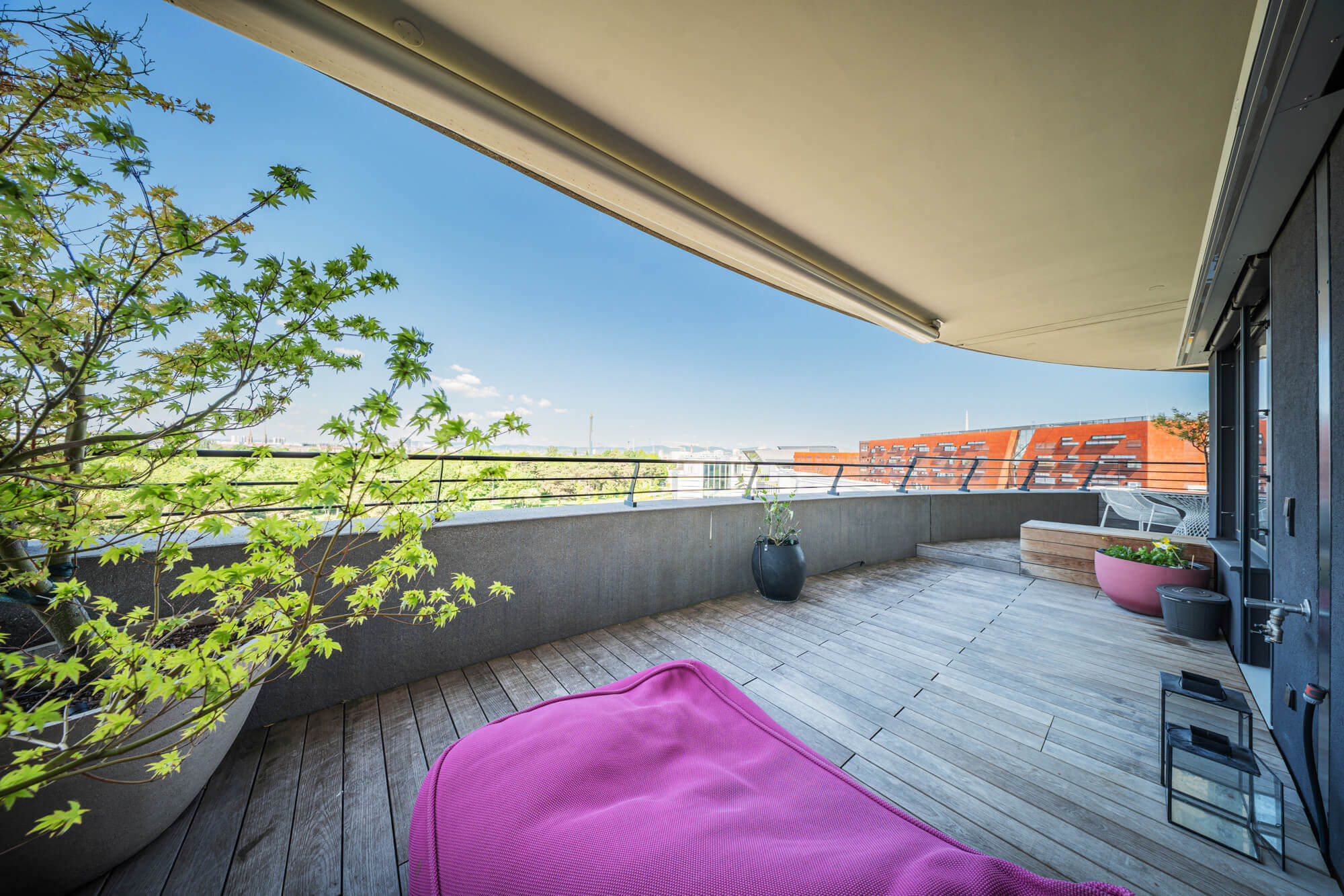 Moderne Wohnung mit Panoramablick im Szenequartier Viertel Zwei