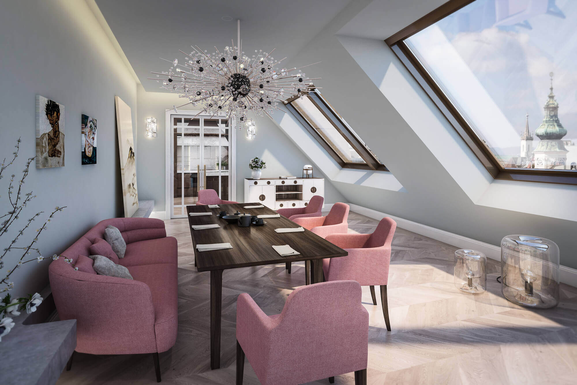Luxus-Penthouses nahe der Wiener Staatsoper