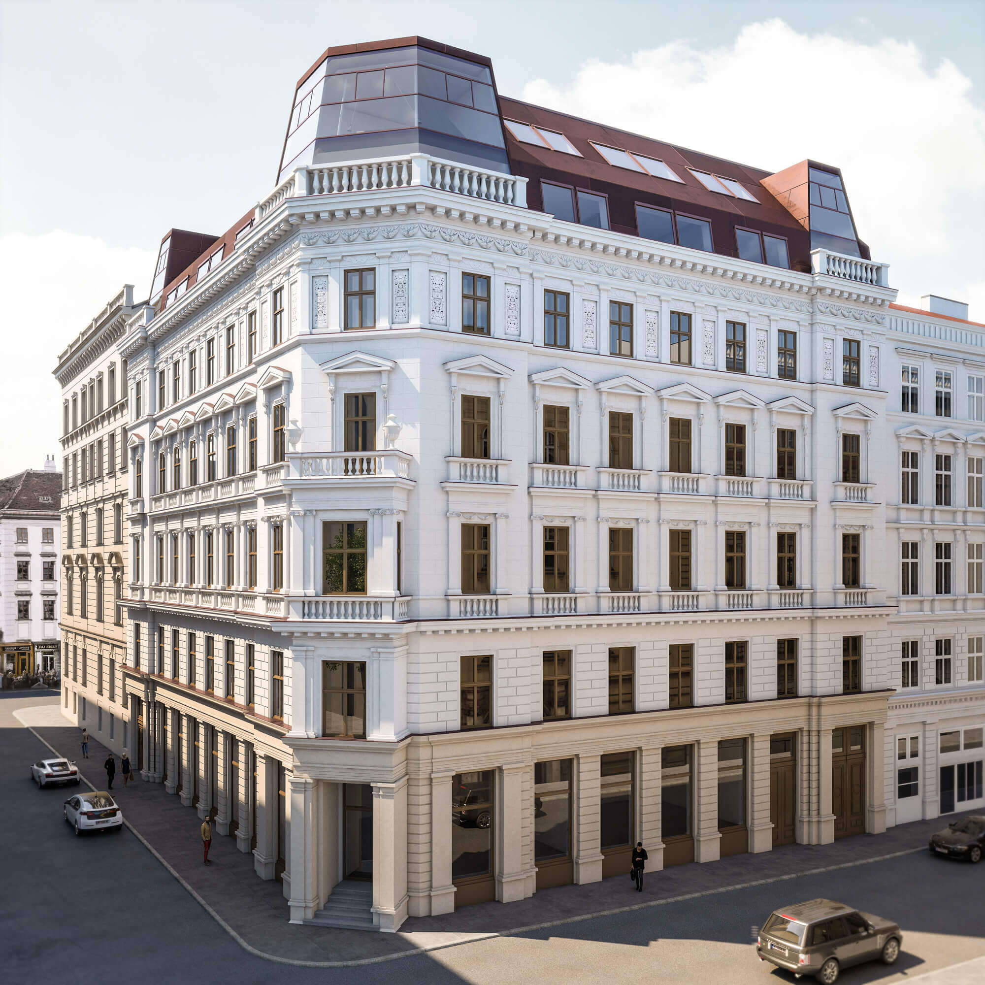Luxus-Penthouses nahe der Wiener Staatsoper