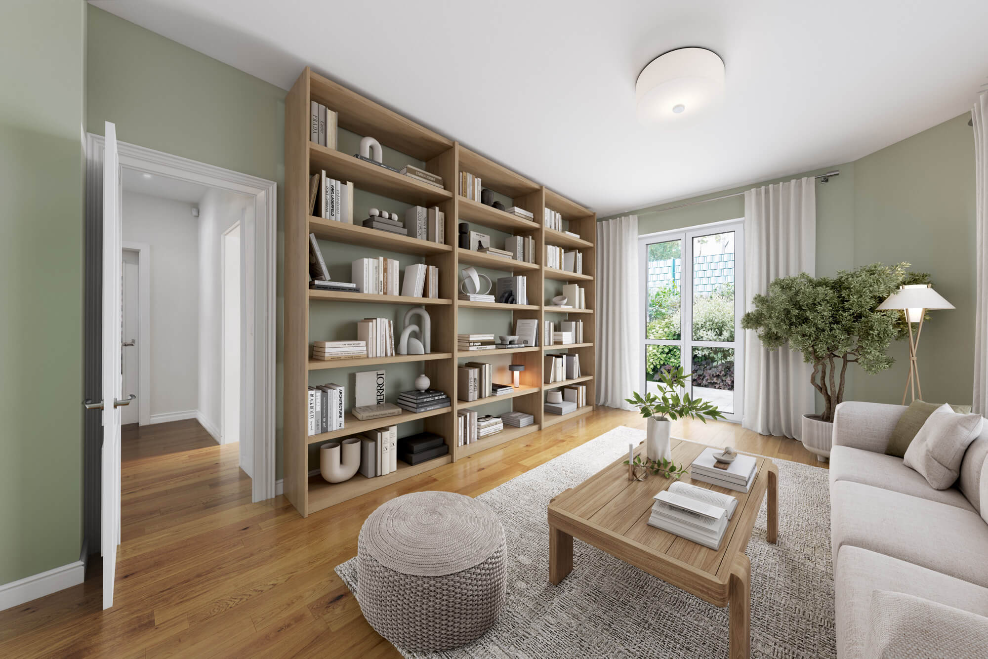 Gartenwohnung in Toplage