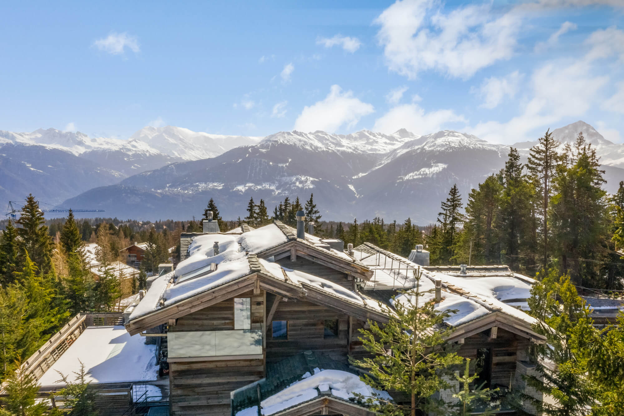 Exquisite chalet in an exclusive location in Plans-Mayens, Crans-Montana