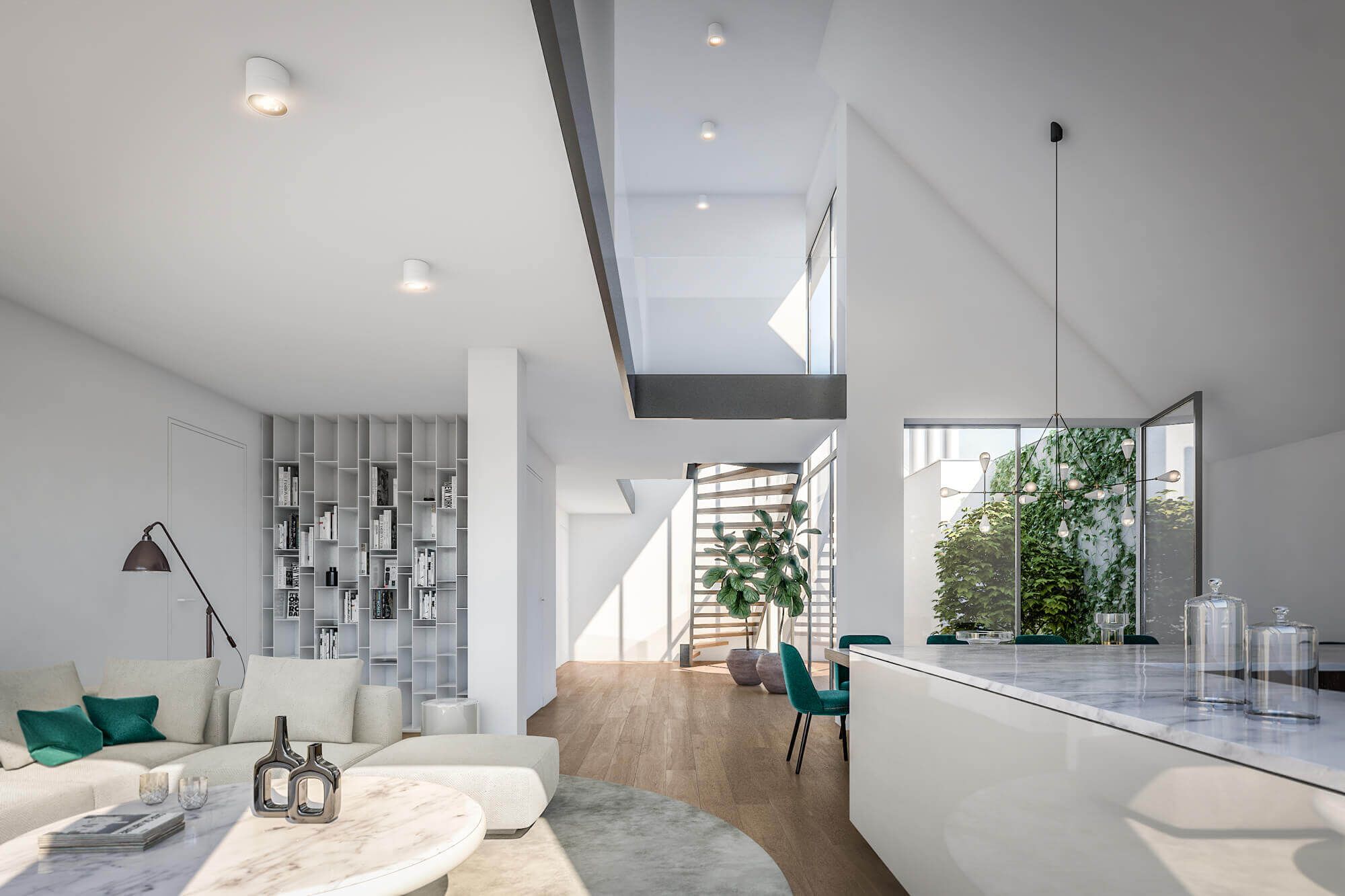 Exquisite Dachgeschosswohnungen und Luxusapartments in bester Citylage