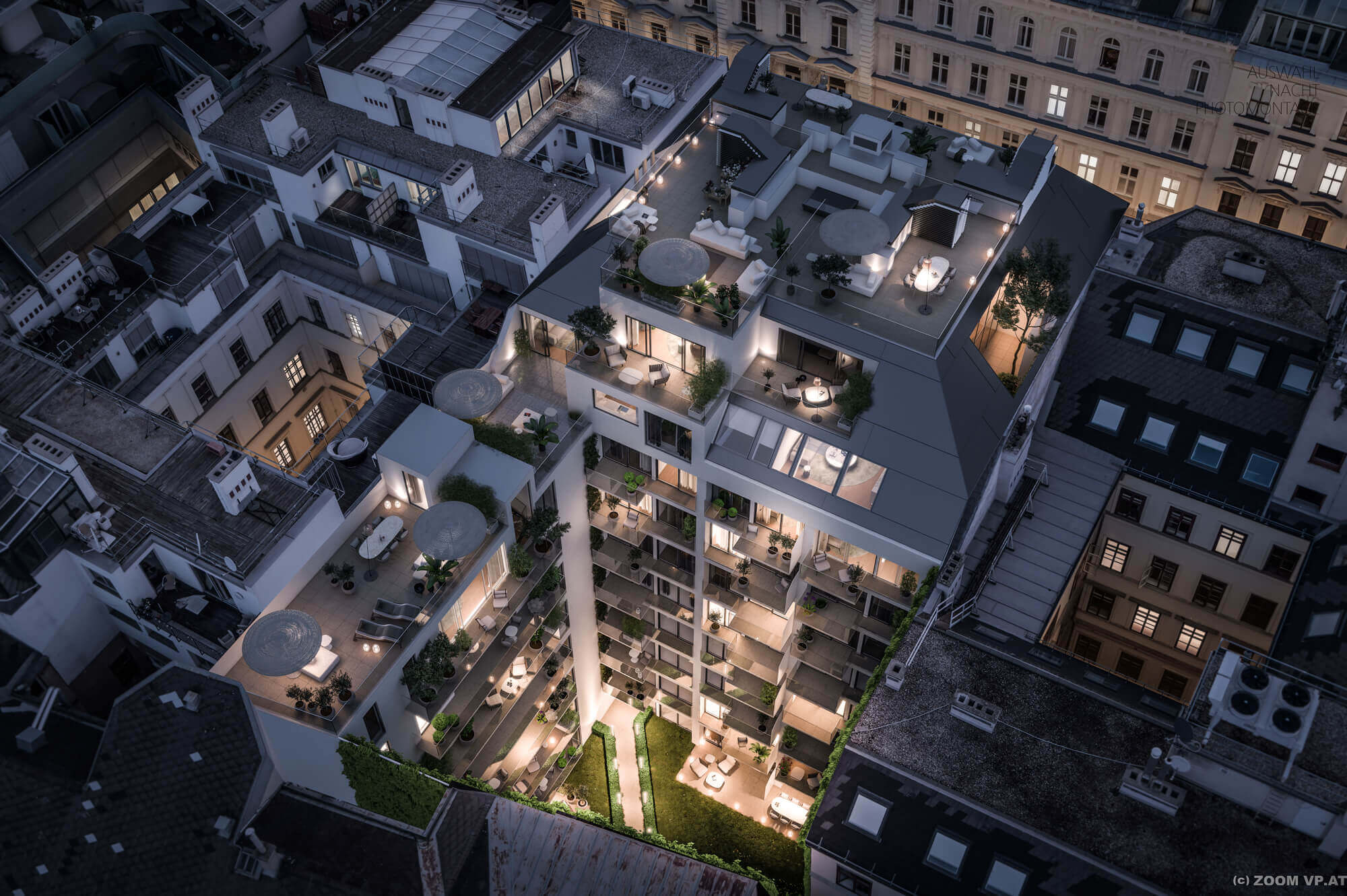 Exquisite Dachgeschosswohnungen und Luxusapartments in bester Citylage