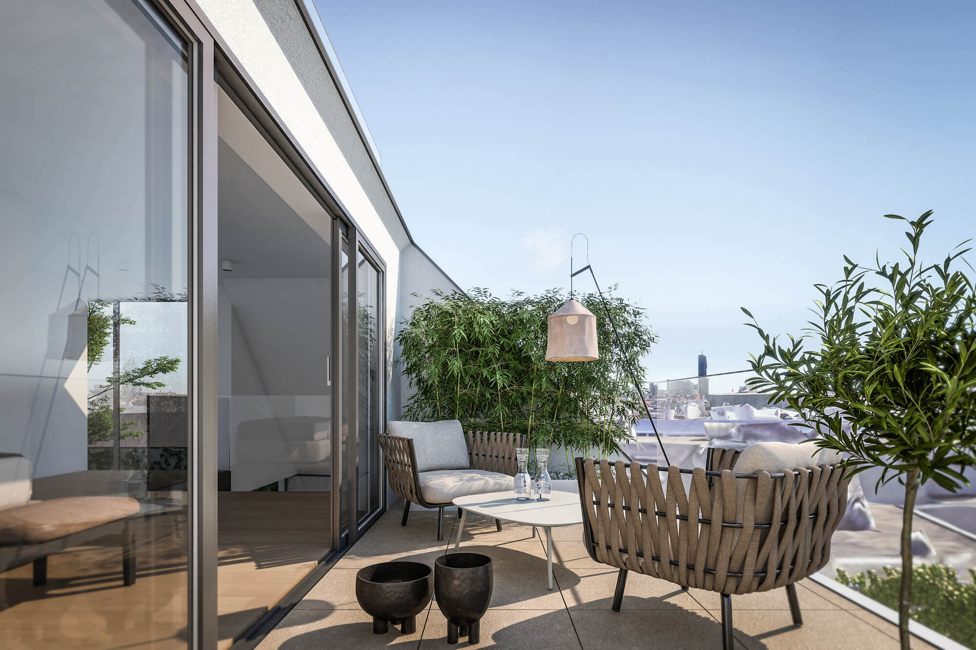 Exquisite Dachgeschosswohnungen und Luxusapartments in bester Citylage