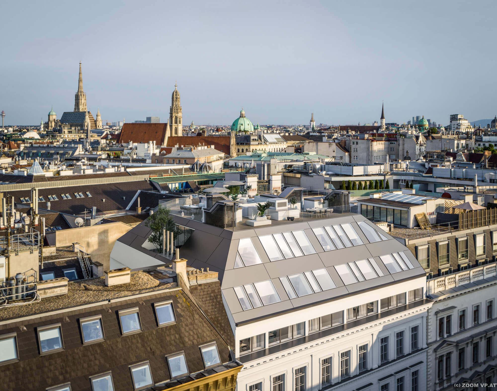 Exquisites Penthouse mit Dachterrasse in bester Citylage