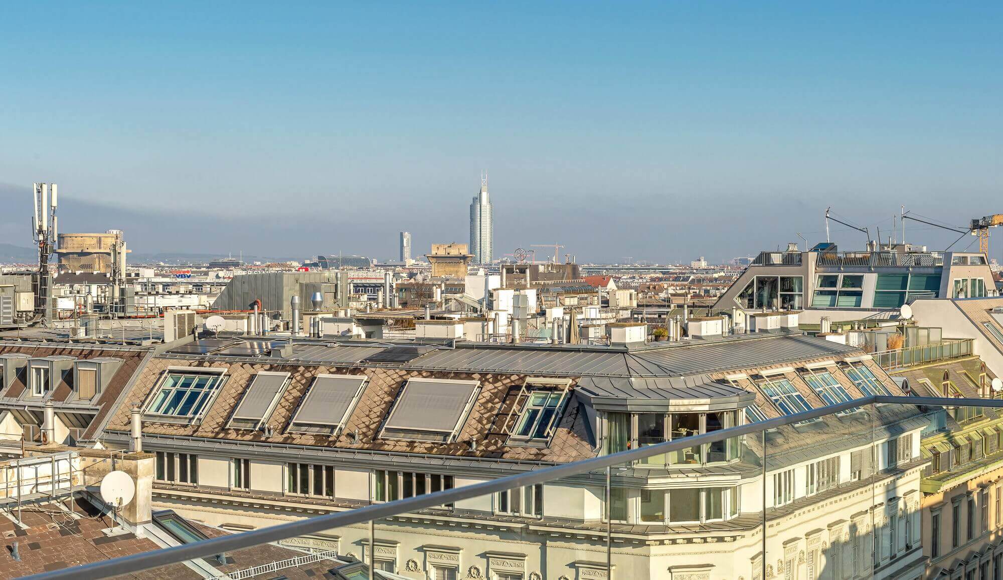 Exquisites Penthouse mit Dachterrasse in bester Citylage