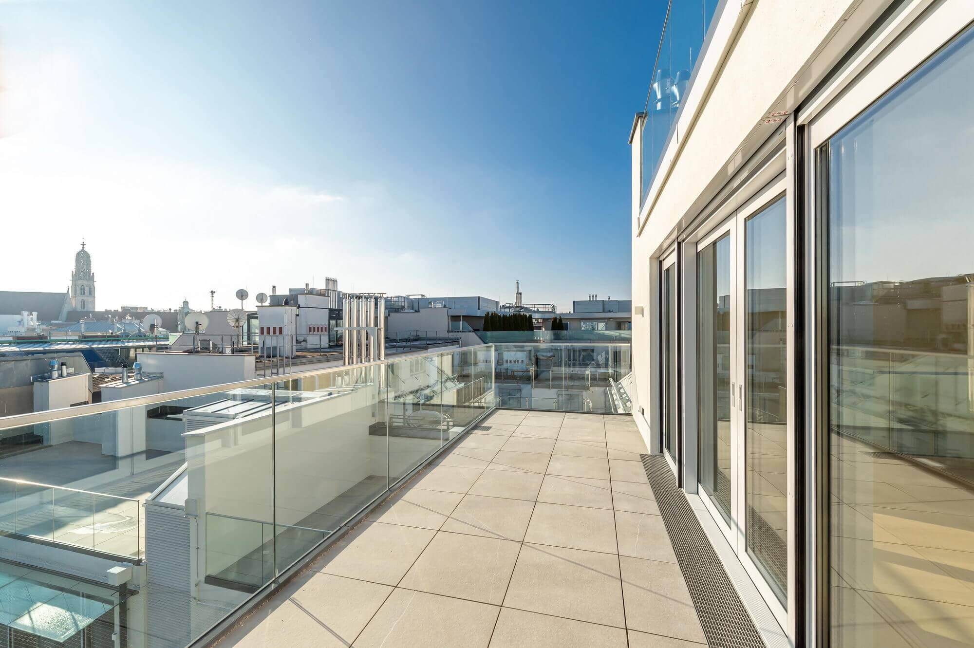 Exquisites Penthouse mit Dachterrasse in bester Citylage