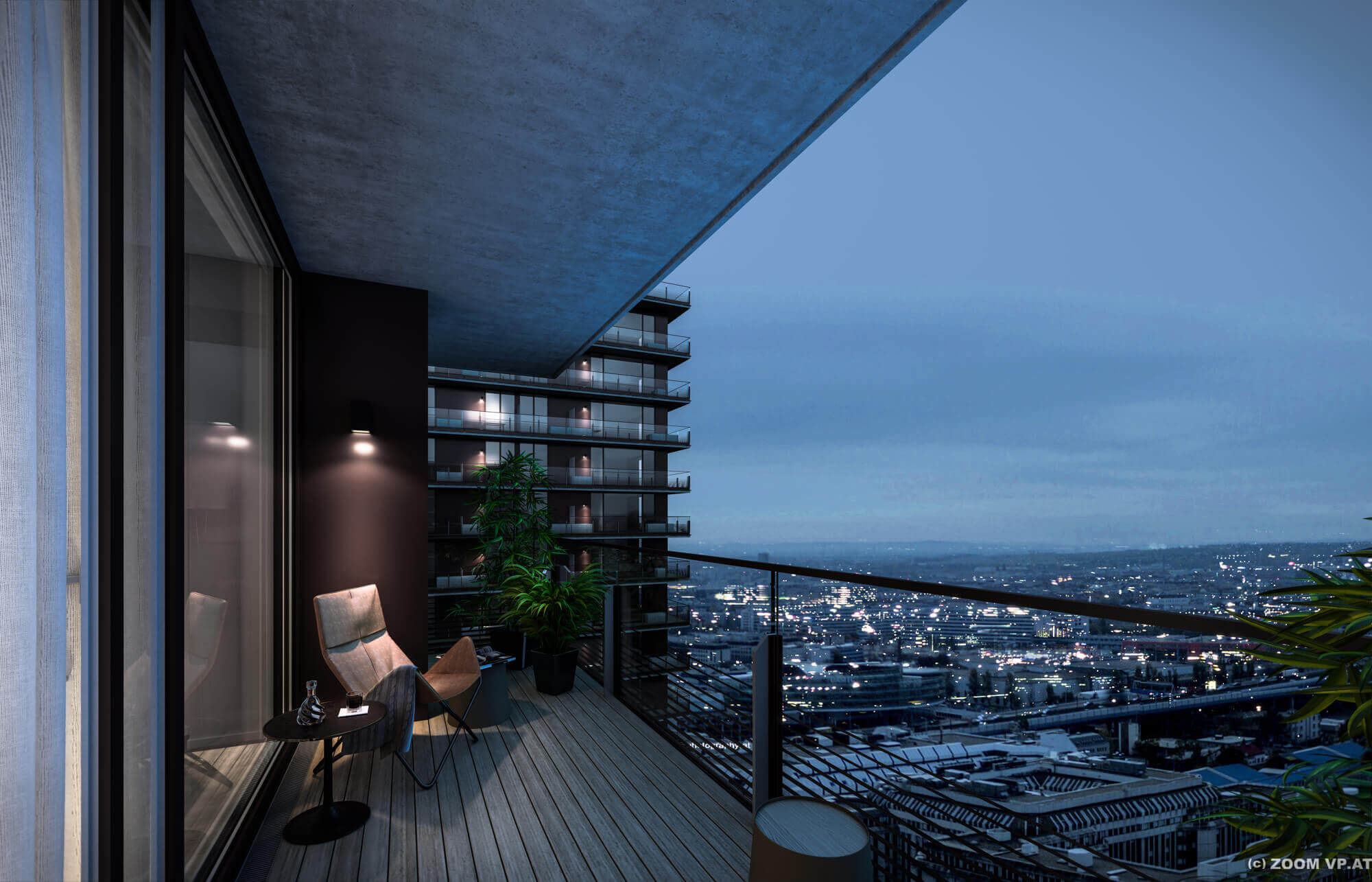 TrIIIple - Wohnen hoch über Wien