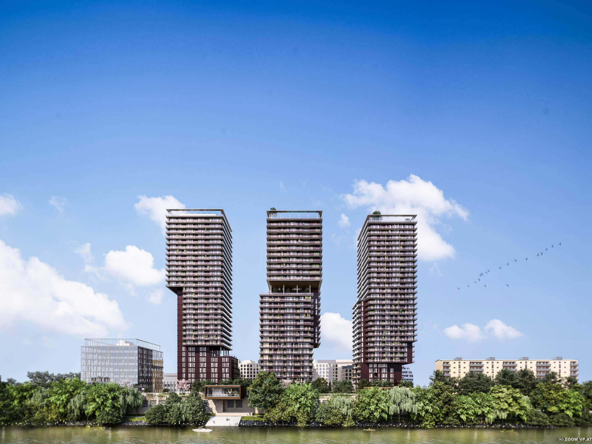 TrIIIple - Wohnen hoch über Wien