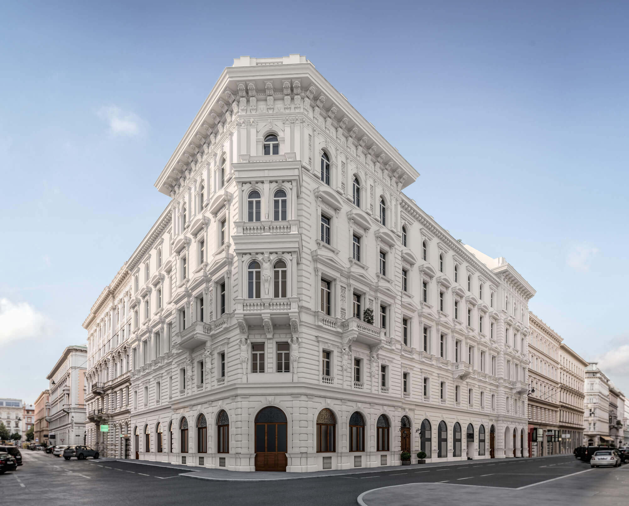 Modern condominium in stylish old building in prime city centre location