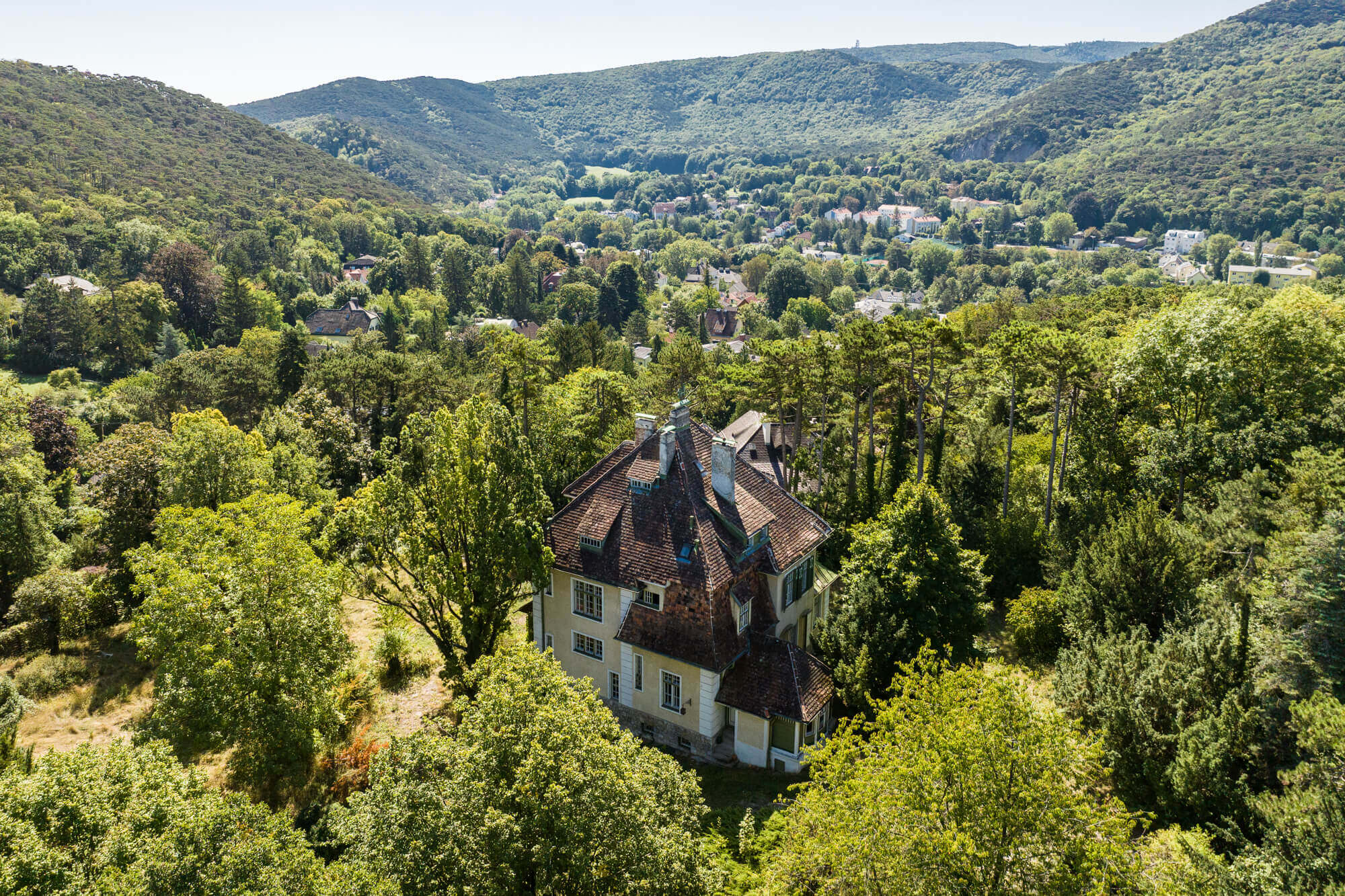 Villenjuwel in Ruhelage von Hinterbrühl