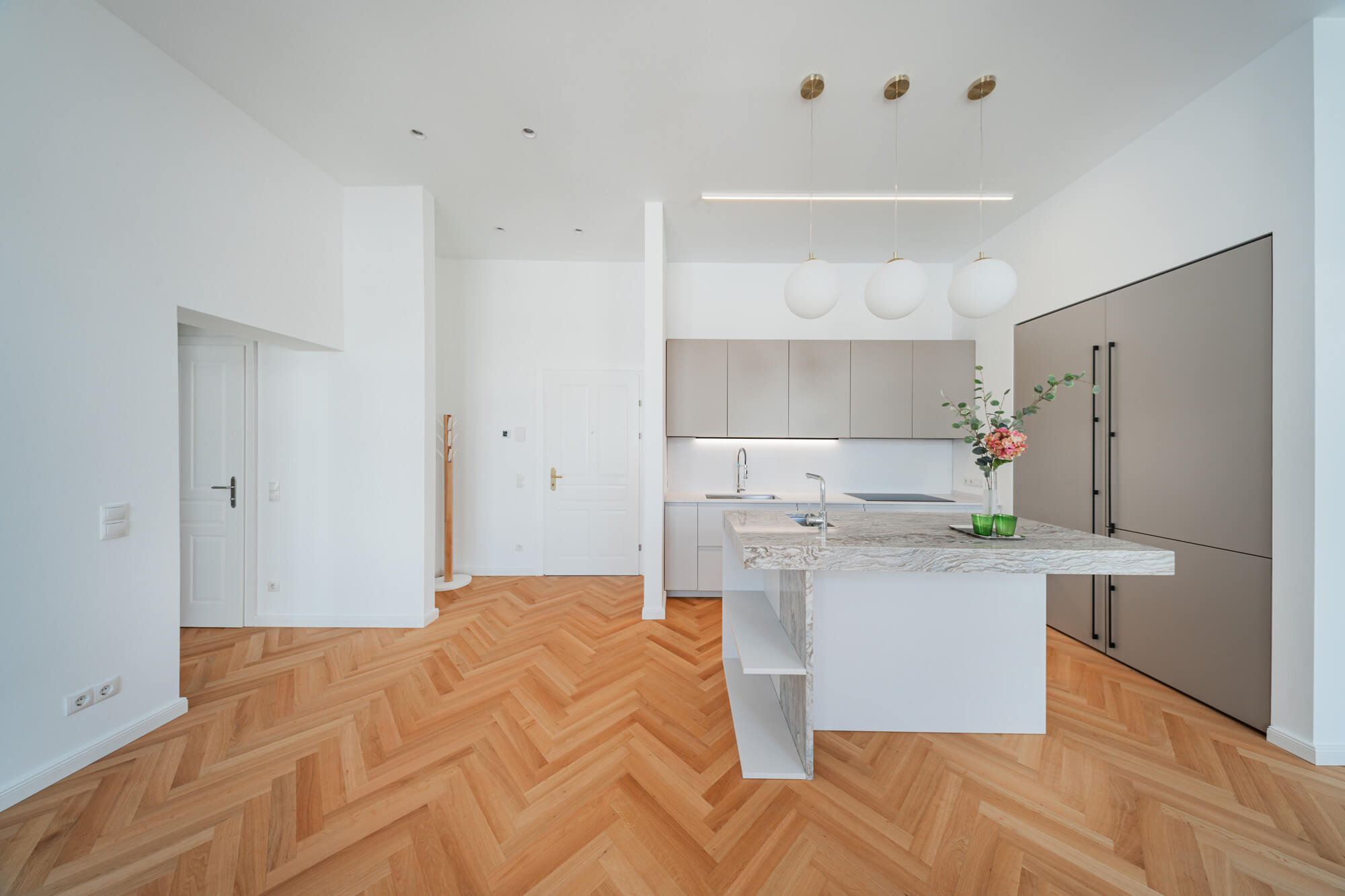 Stylishly renovated old apartment