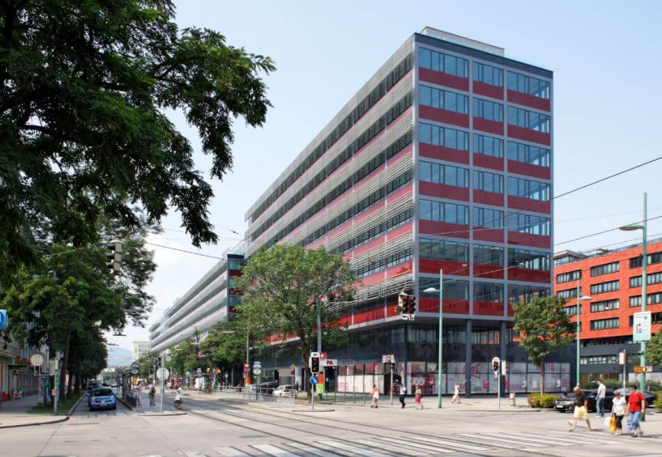 Offen gestaltete Bürofläche