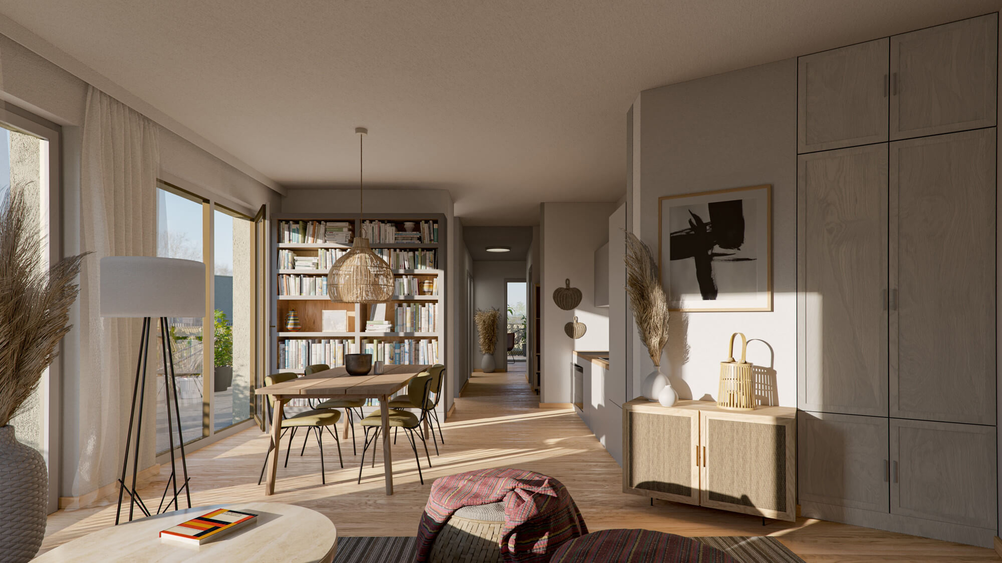 Hirschfeld - First occupancy with outdoor spaces - sustainable living on the outskirts of the city!