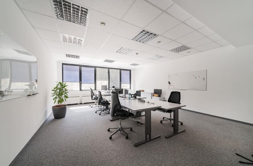 Modernes Büro im Greenworx
