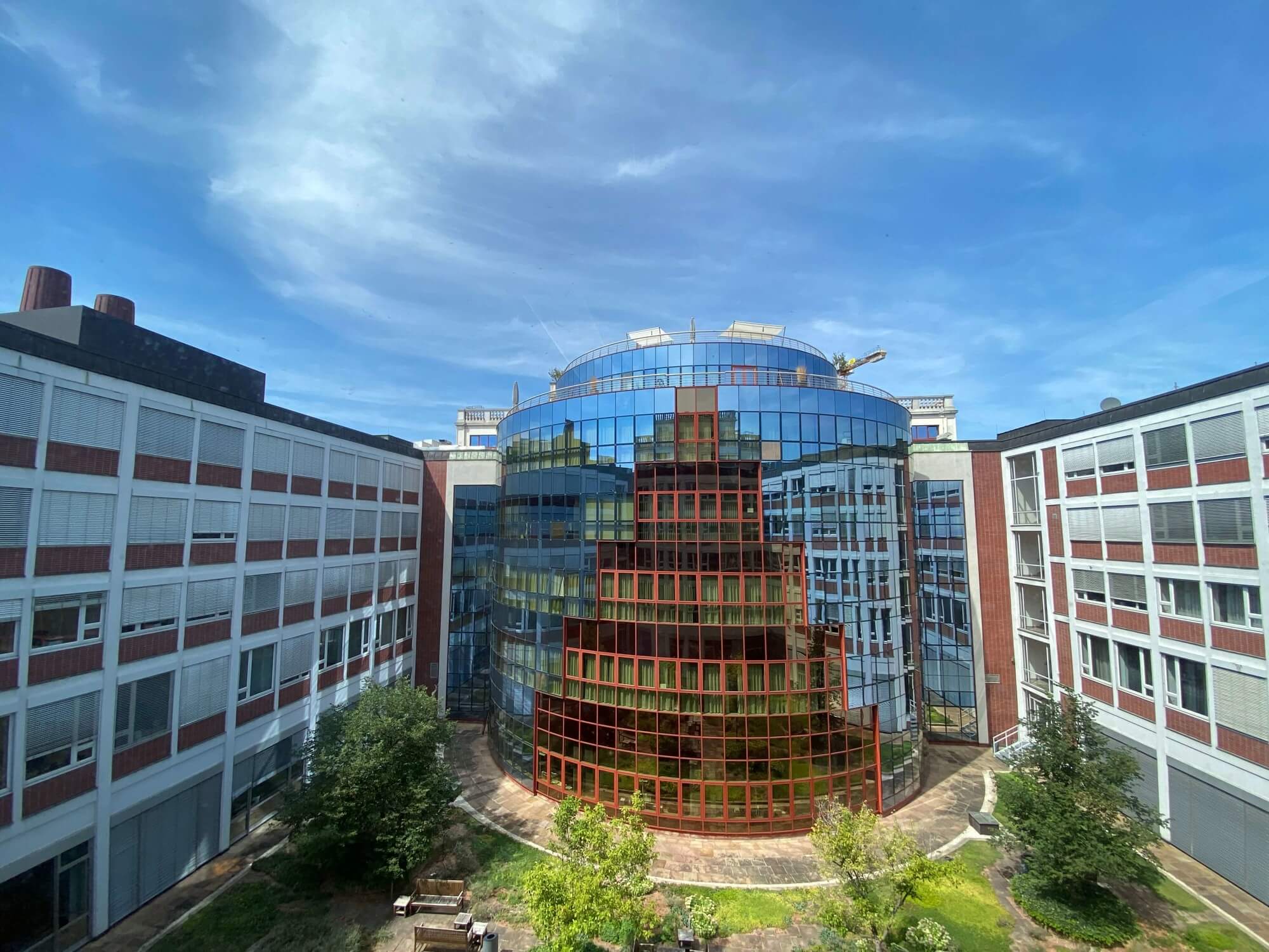 Modernes Büro in historischer Wiener Börse