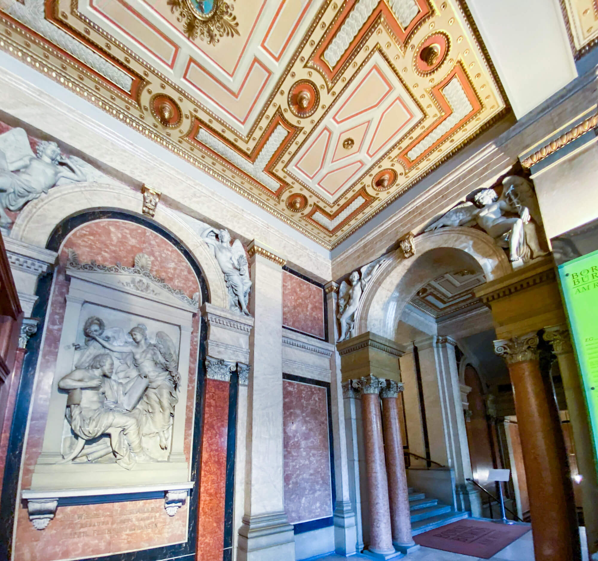 Modern office in the historic Vienna Stock Exchange