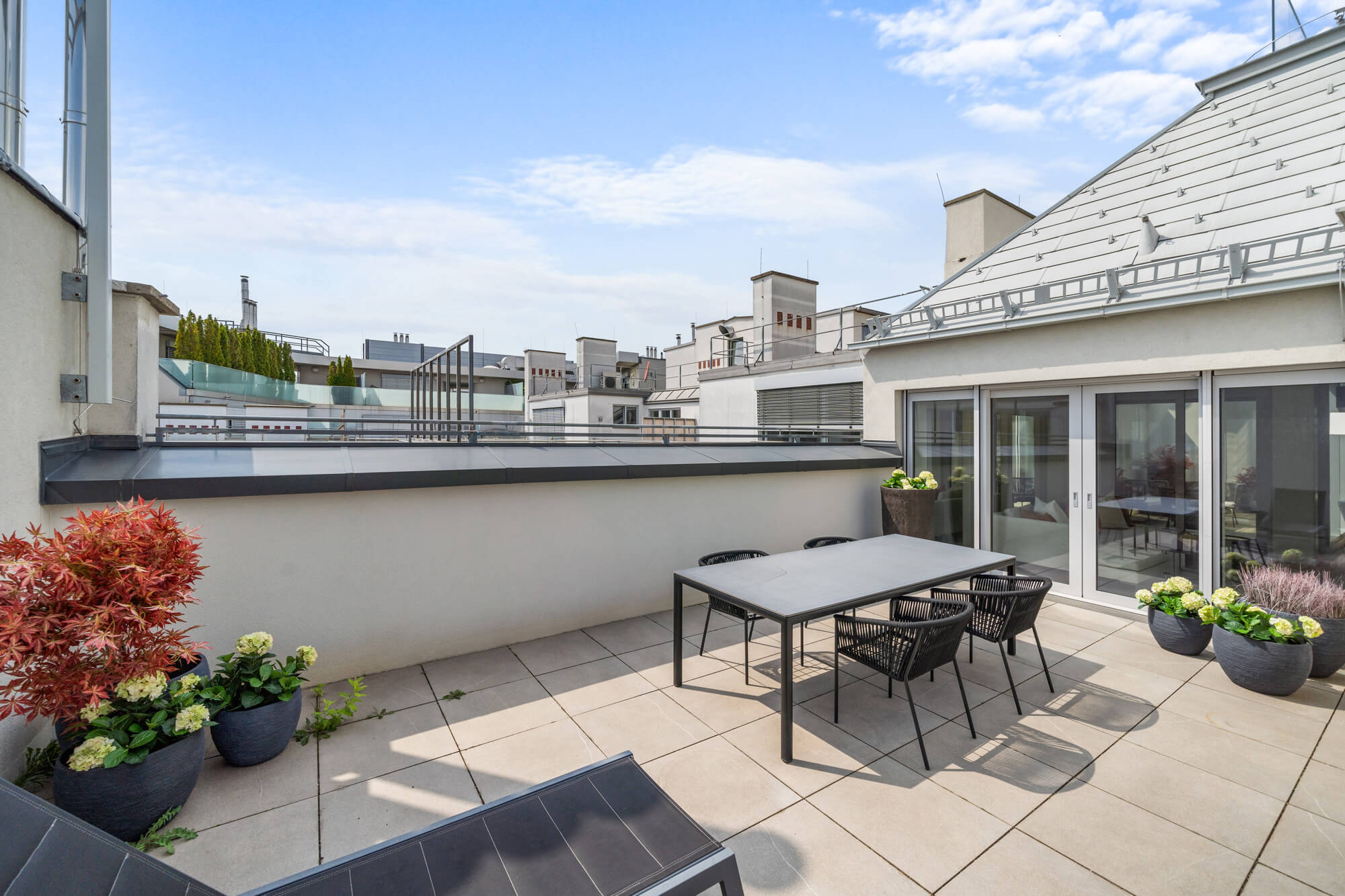 Exquisites Penthouse mit Dachterrasse in bester Citylage