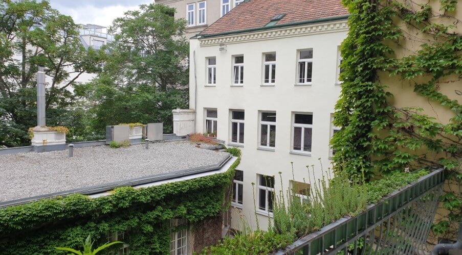Schönes Jugendstilhaus