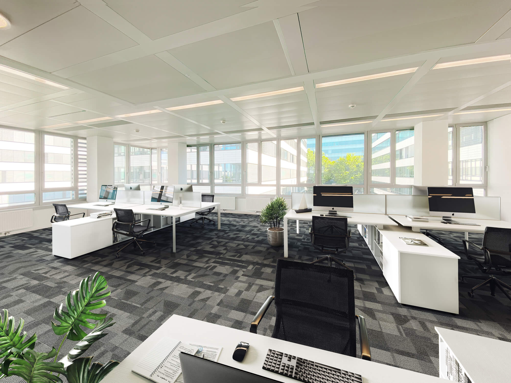 Modern working with a campus feeling