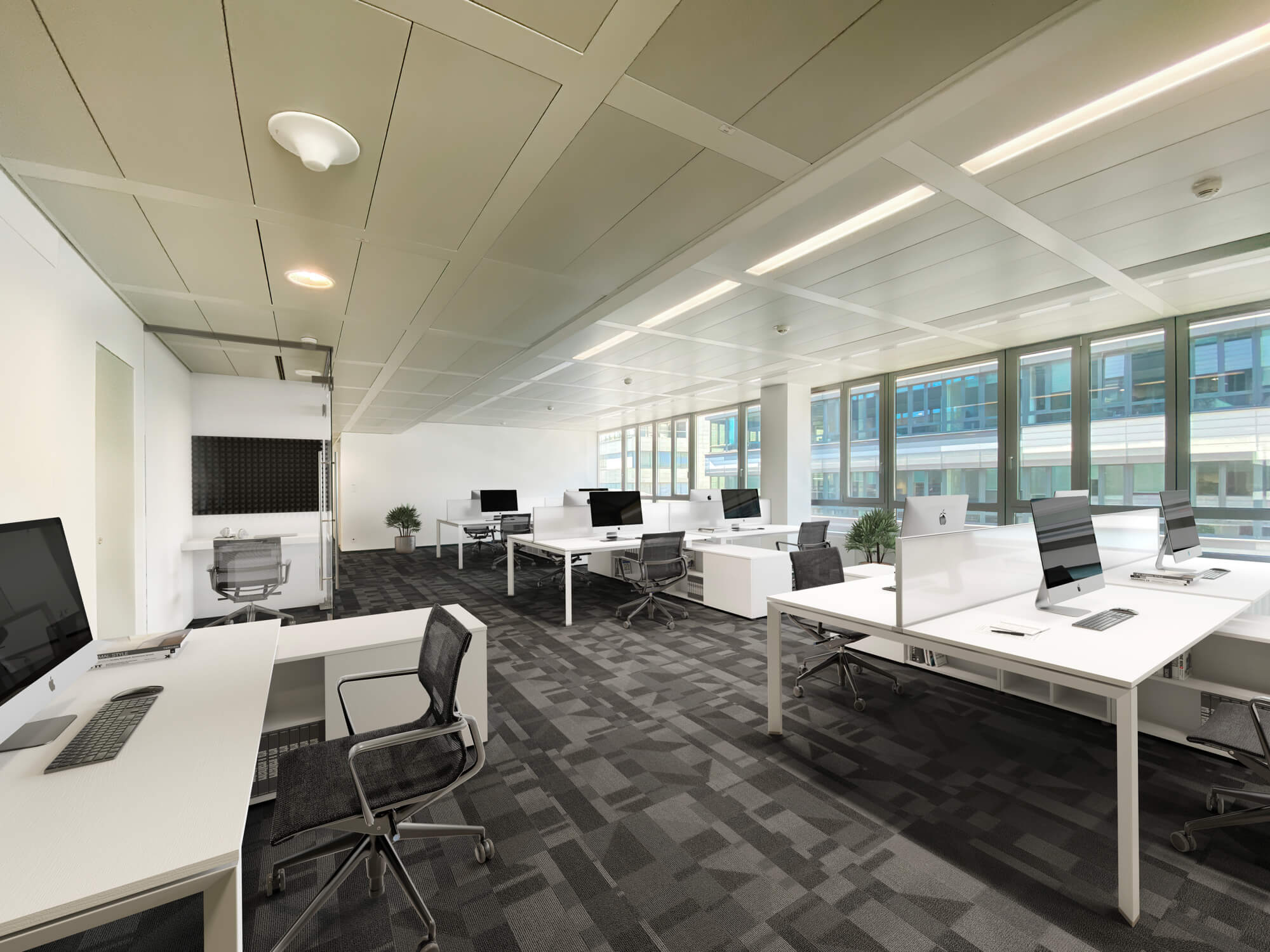 Modern working with a campus feeling