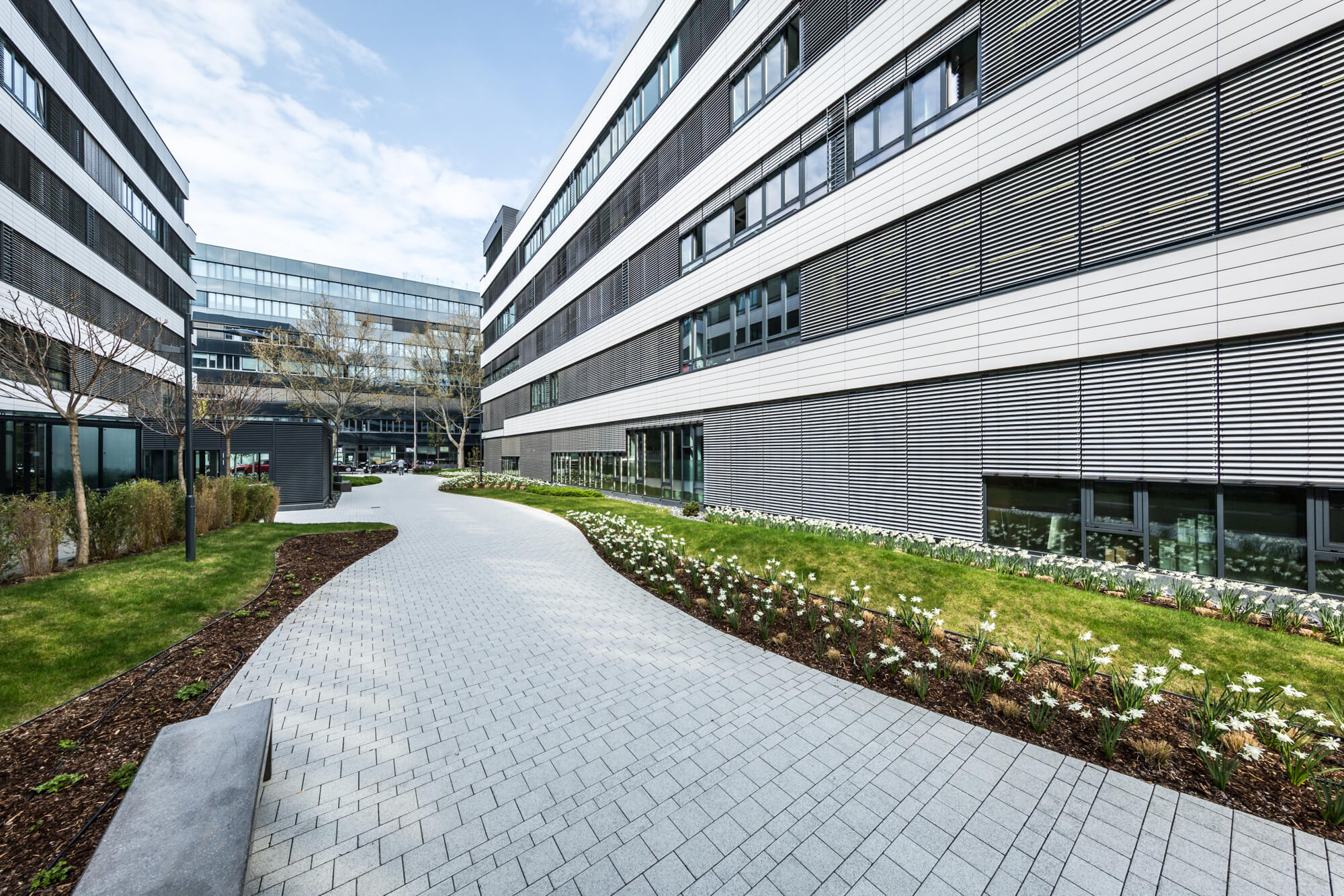 Modern working with a campus feeling