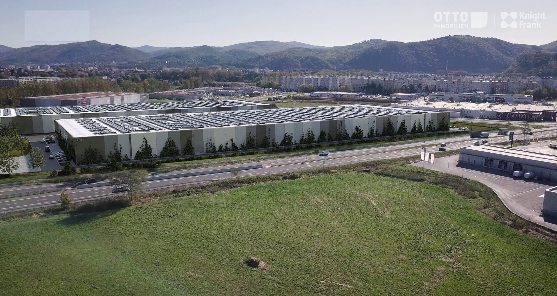 Slowakei - Industrie- und Logistikpark Zvolen - provisionsfreie Vermietung