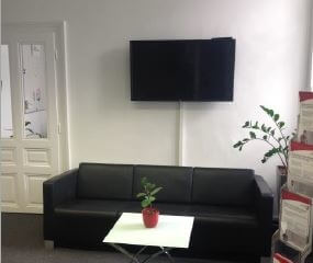 Office space in an old building in a prime location